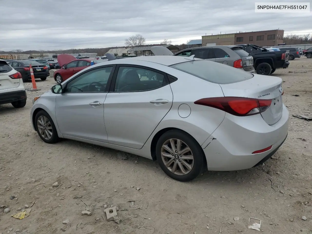 5NPDH4AE7FH551047 2015 Hyundai Elantra Se