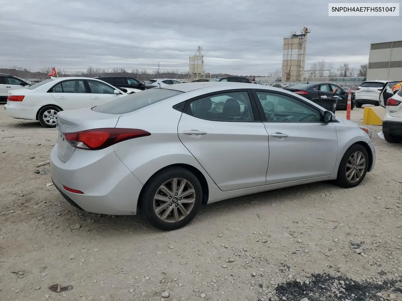 5NPDH4AE7FH551047 2015 Hyundai Elantra Se