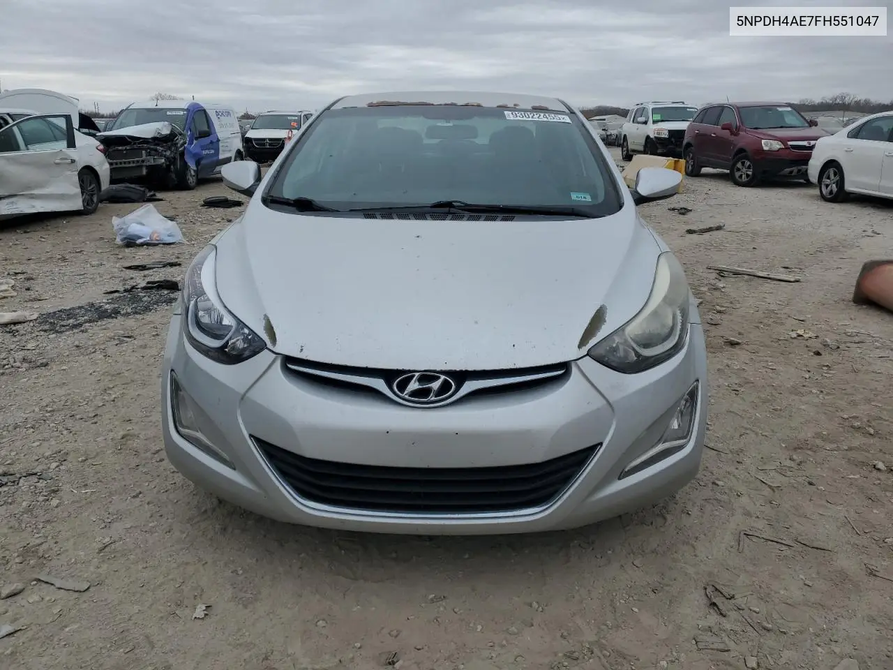 5NPDH4AE7FH551047 2015 Hyundai Elantra Se