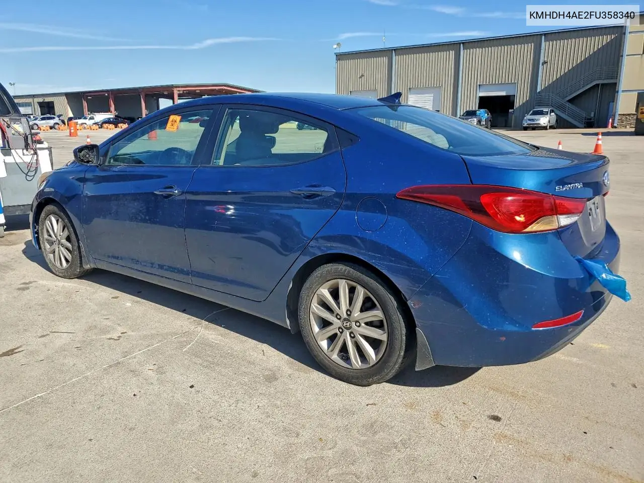KMHDH4AE2FU358340 2015 Hyundai Elantra Se