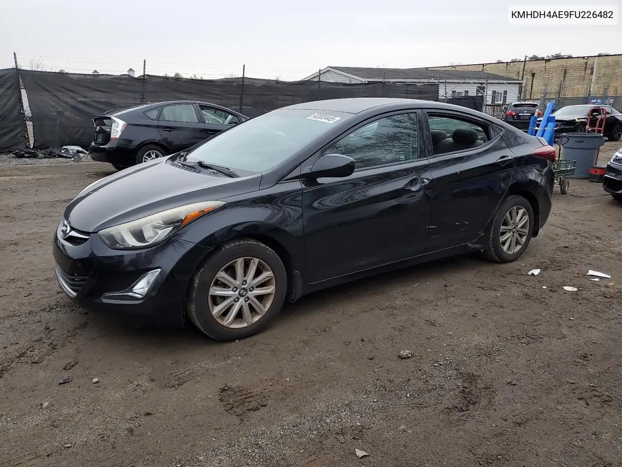 KMHDH4AE9FU226482 2015 Hyundai Elantra Se