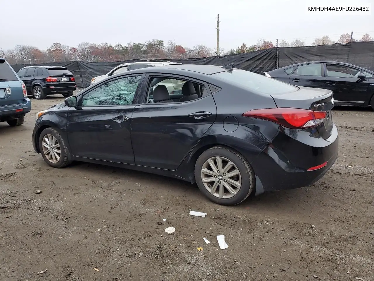 KMHDH4AE9FU226482 2015 Hyundai Elantra Se