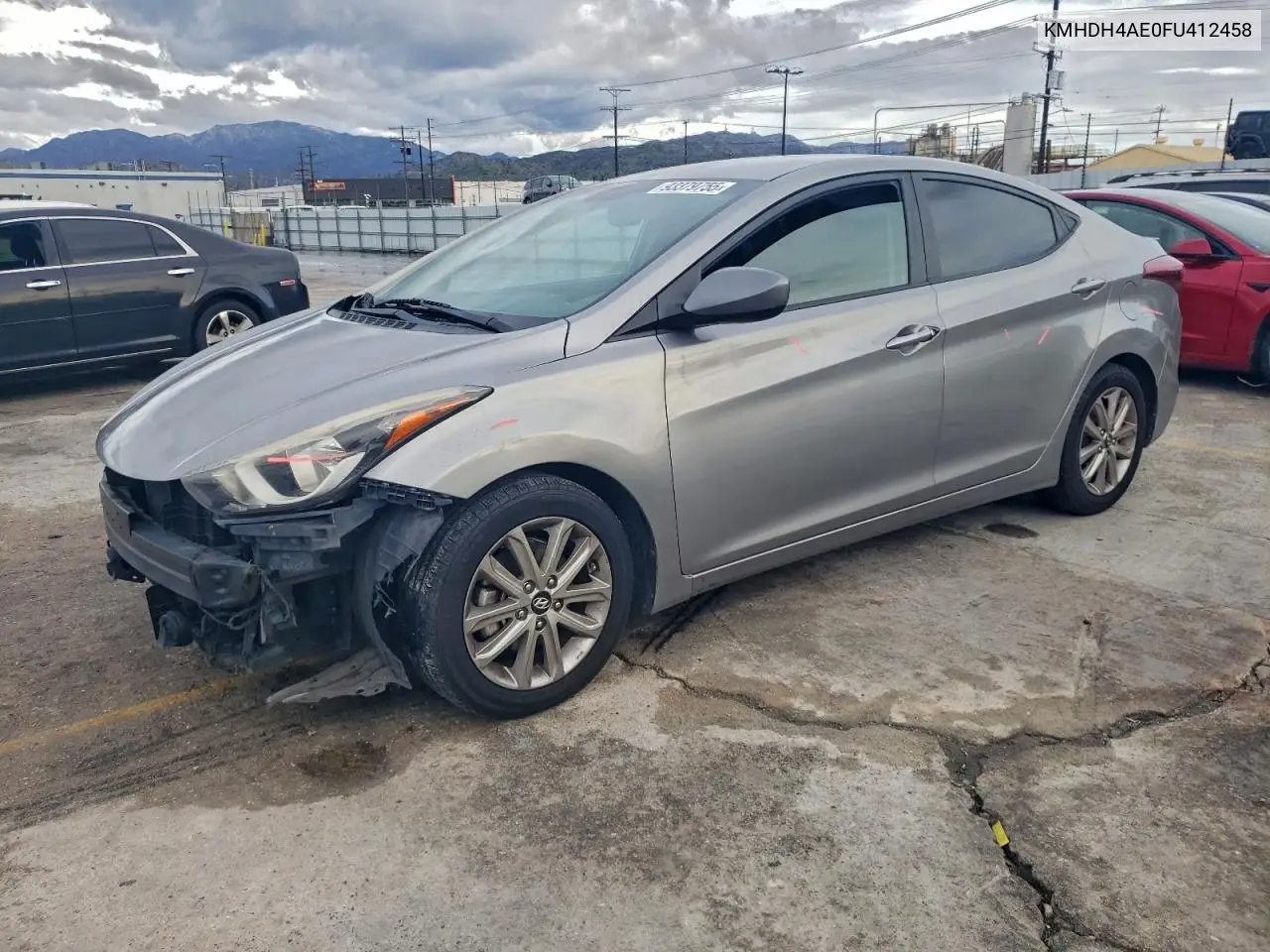 KMHDH4AE0FU412458 2015 Hyundai Elantra Se