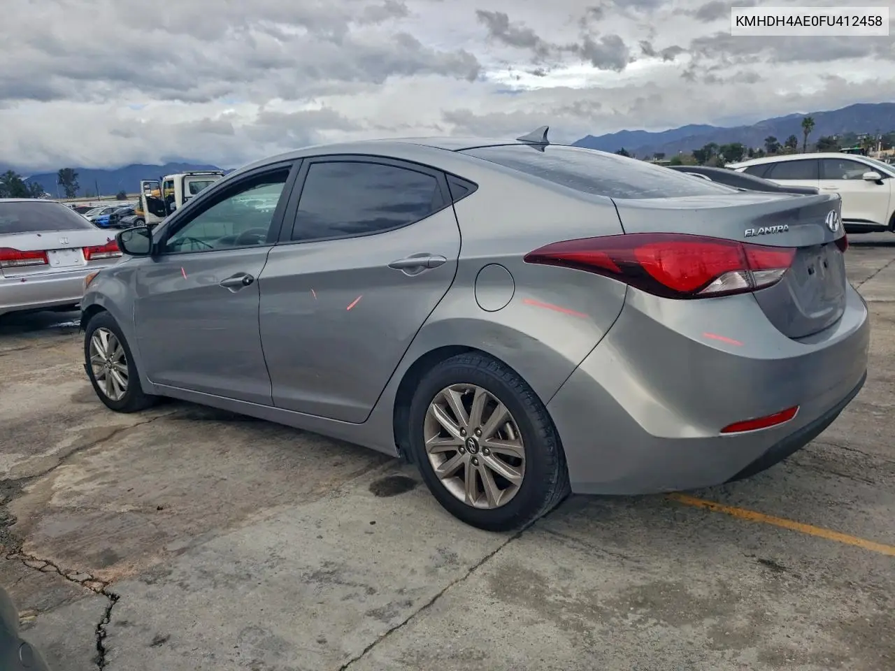 KMHDH4AE0FU412458 2015 Hyundai Elantra Se