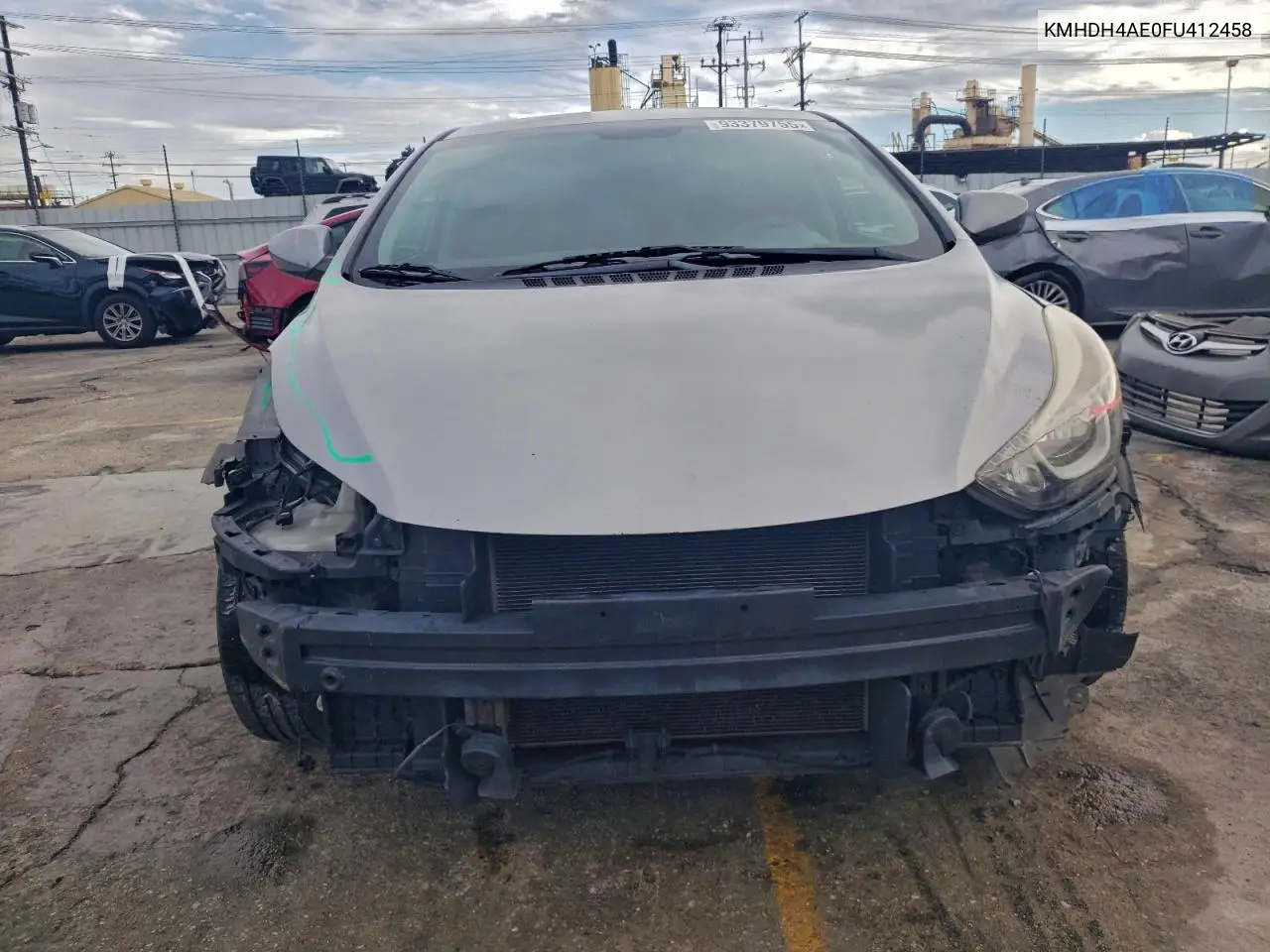 KMHDH4AE0FU412458 2015 Hyundai Elantra Se