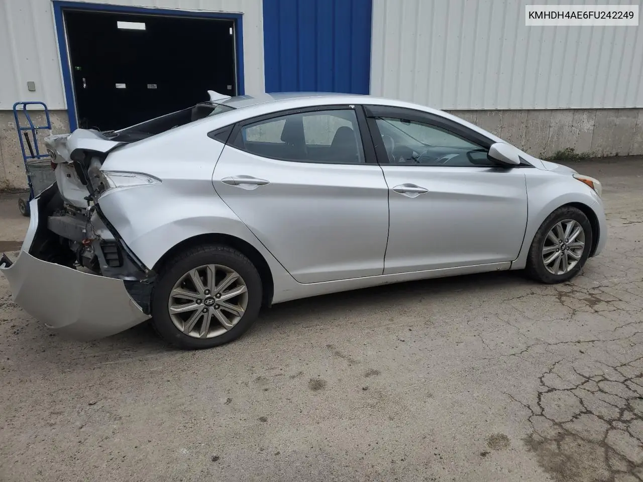 KMHDH4AE6FU242249 2015 Hyundai Elantra Se