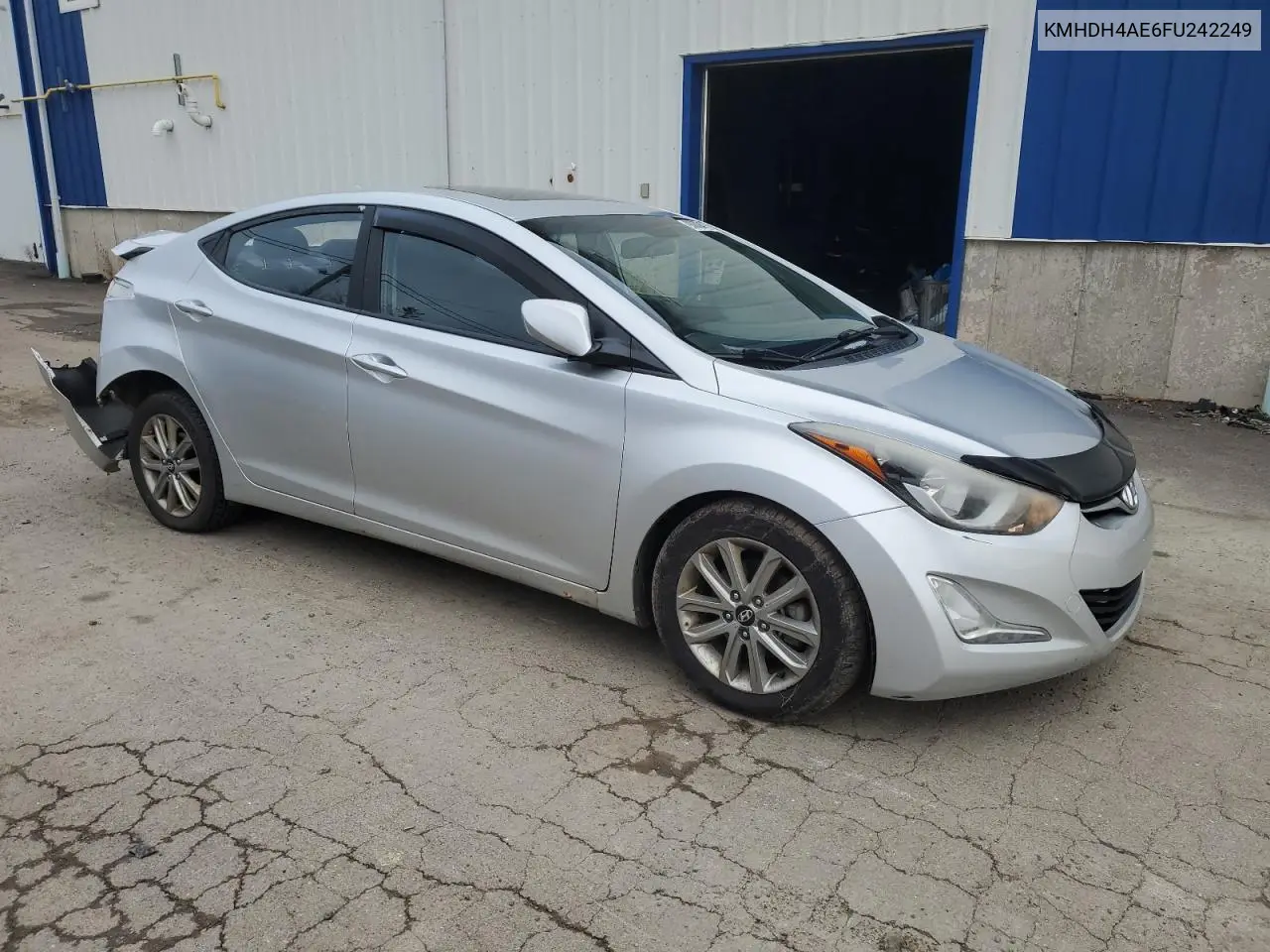 KMHDH4AE6FU242249 2015 Hyundai Elantra Se
