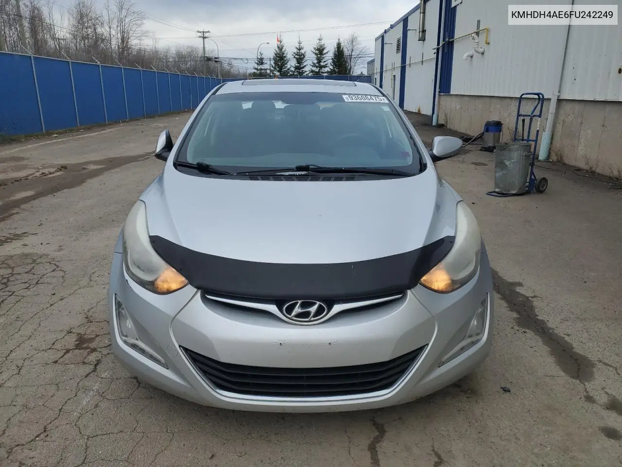 KMHDH4AE6FU242249 2015 Hyundai Elantra Se