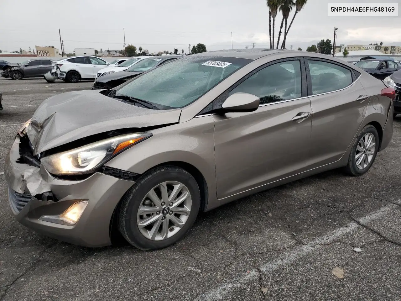 5NPDH4AE6FH548169 2015 Hyundai Elantra Se