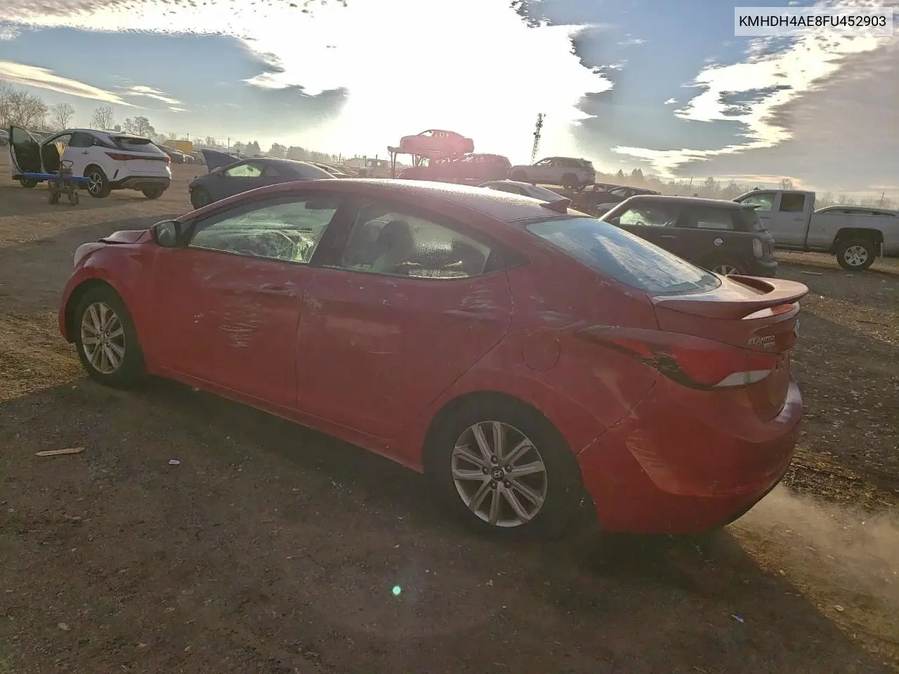 KMHDH4AE8FU452903 2015 Hyundai Elantra Se