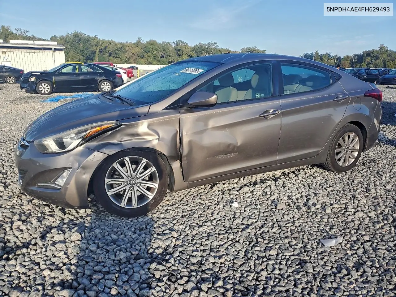 5NPDH4AE4FH629493 2015 Hyundai Elantra Se