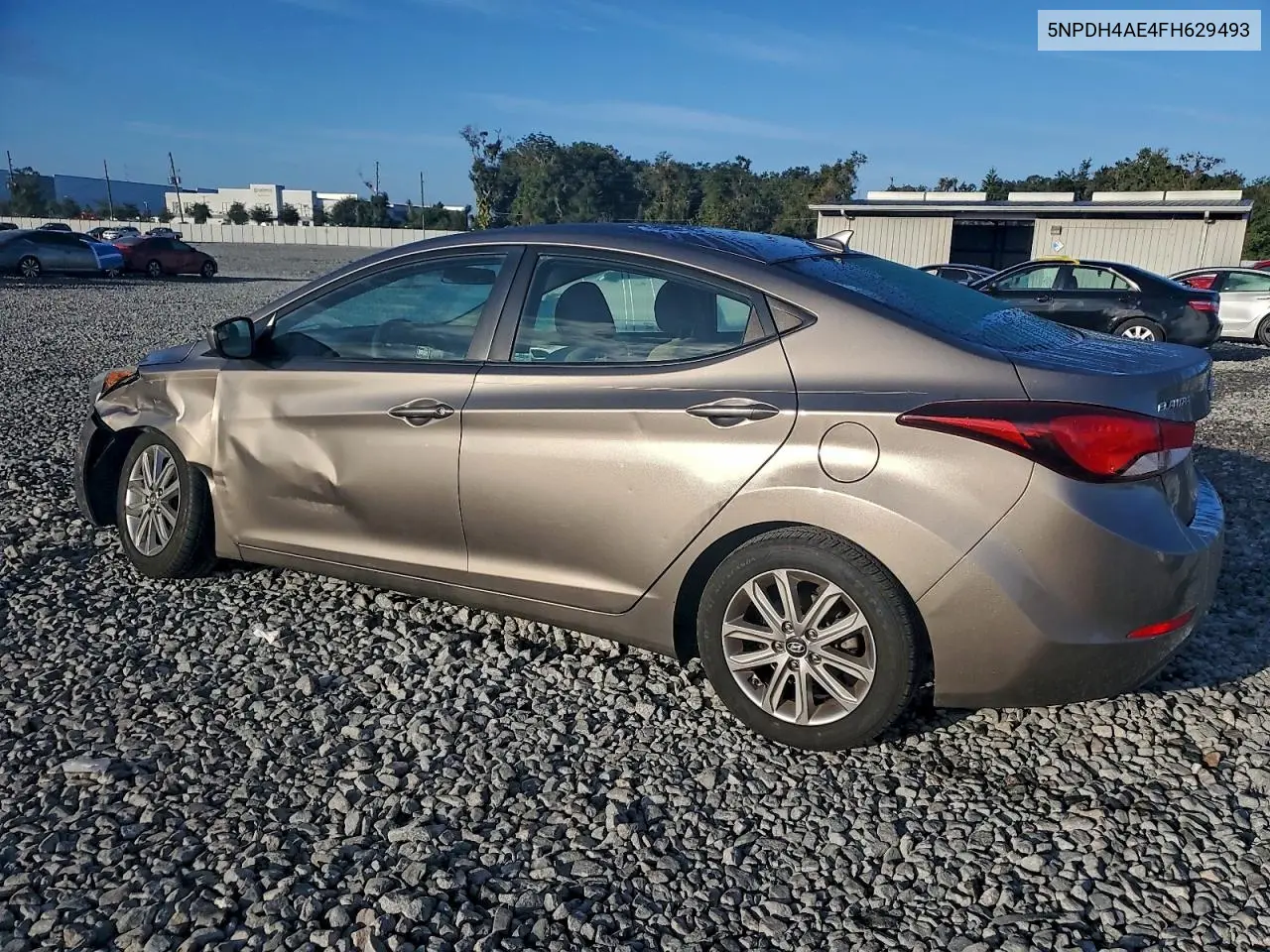 5NPDH4AE4FH629493 2015 Hyundai Elantra Se
