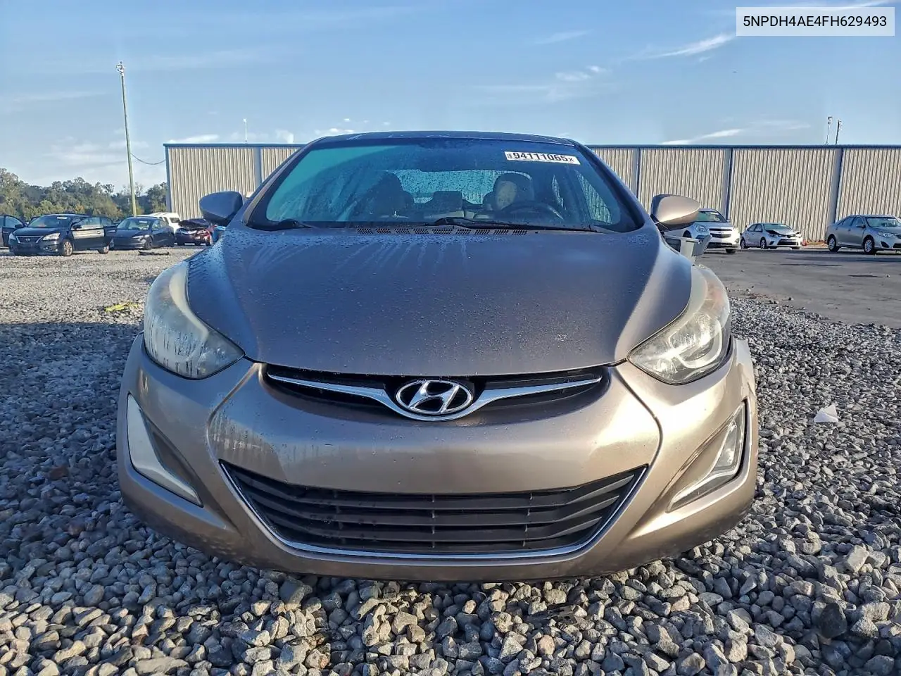 5NPDH4AE4FH629493 2015 Hyundai Elantra Se