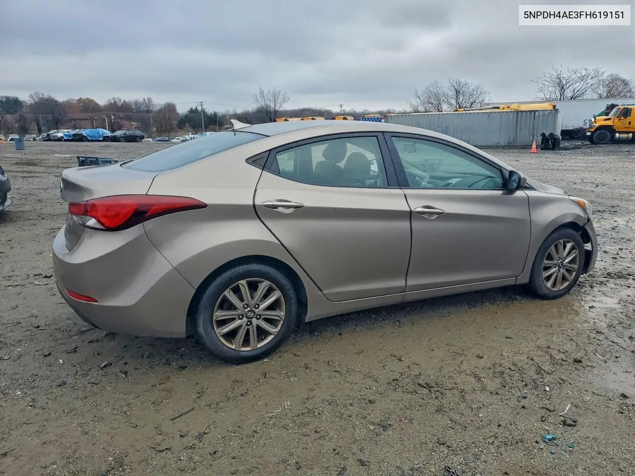 5NPDH4AE3FH619151 2015 Hyundai Elantra Se