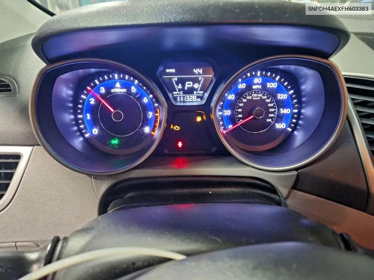 5NPDH4AEXFH603383 2015 Hyundai Elantra Se