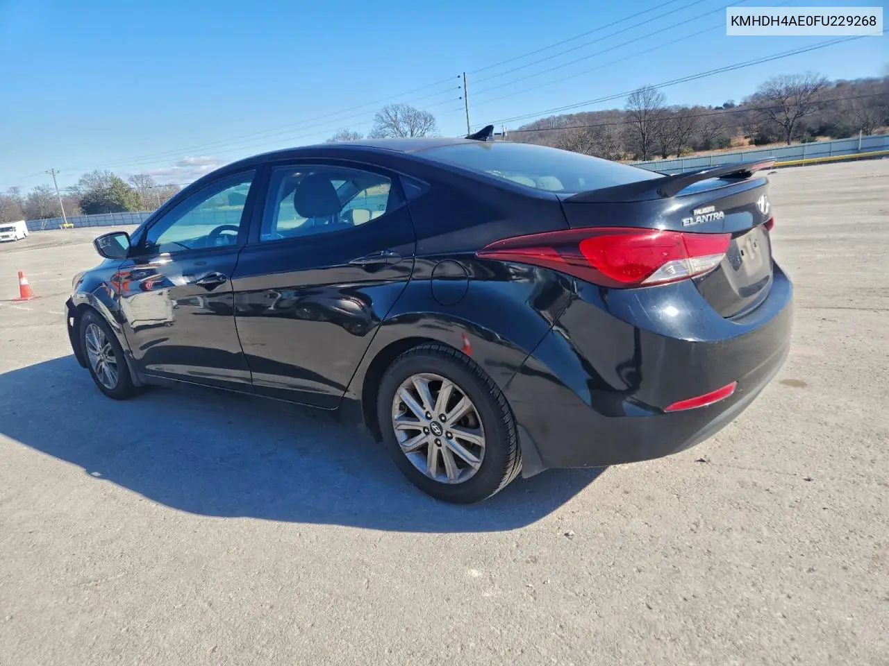 KMHDH4AE0FU229268 2015 Hyundai Elantra Se