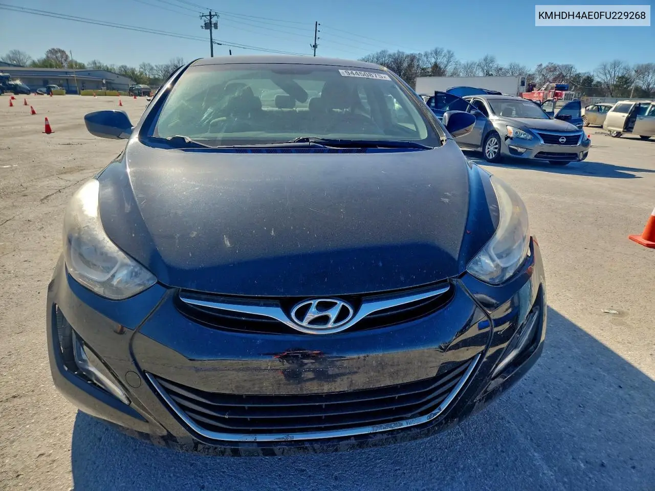 KMHDH4AE0FU229268 2015 Hyundai Elantra Se