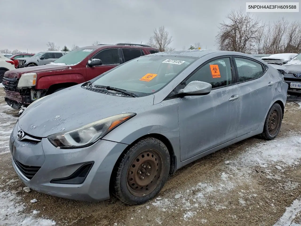5NPDH4AE3FH609588 2015 Hyundai Elantra Se