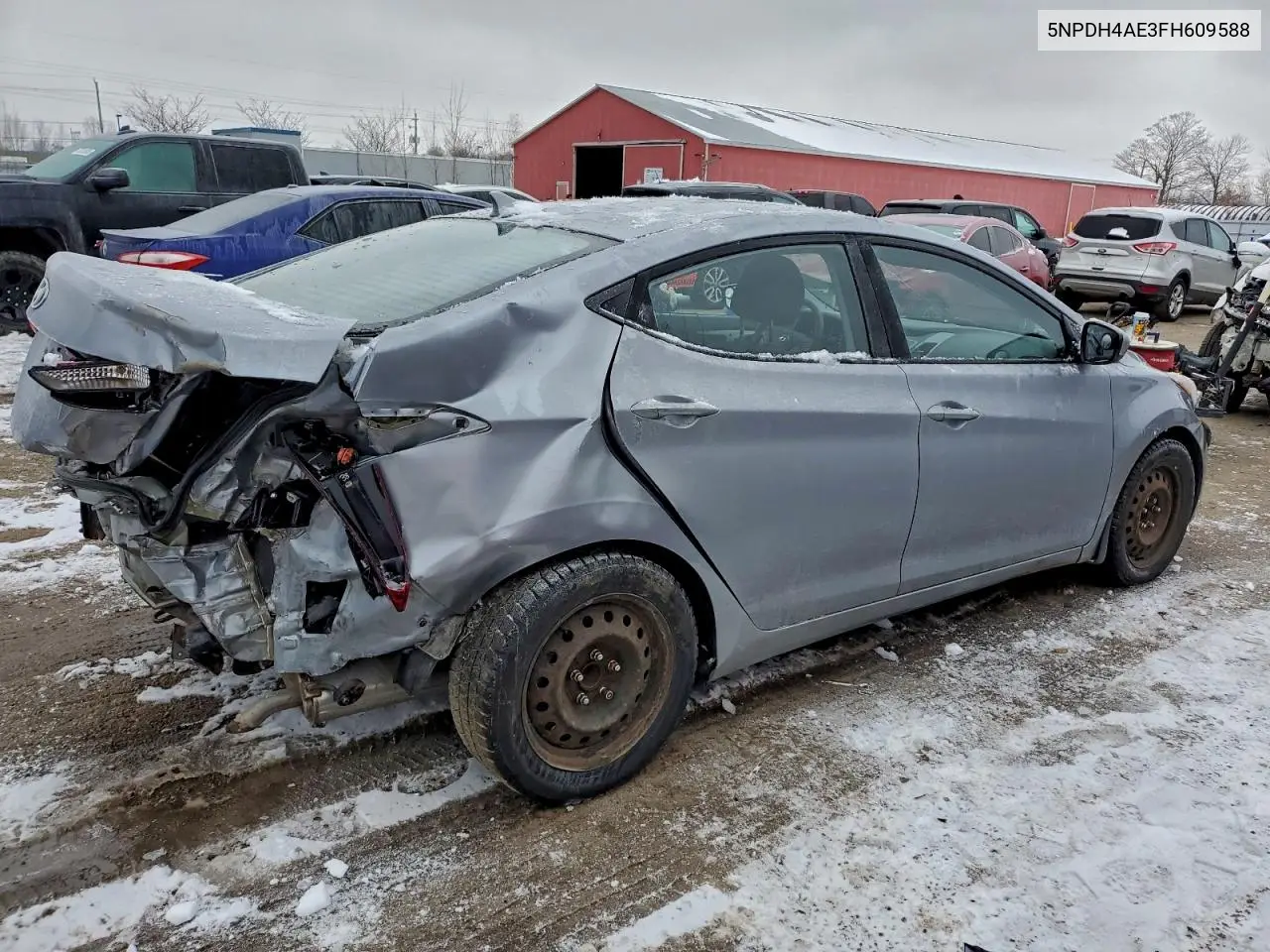 5NPDH4AE3FH609588 2015 Hyundai Elantra Se