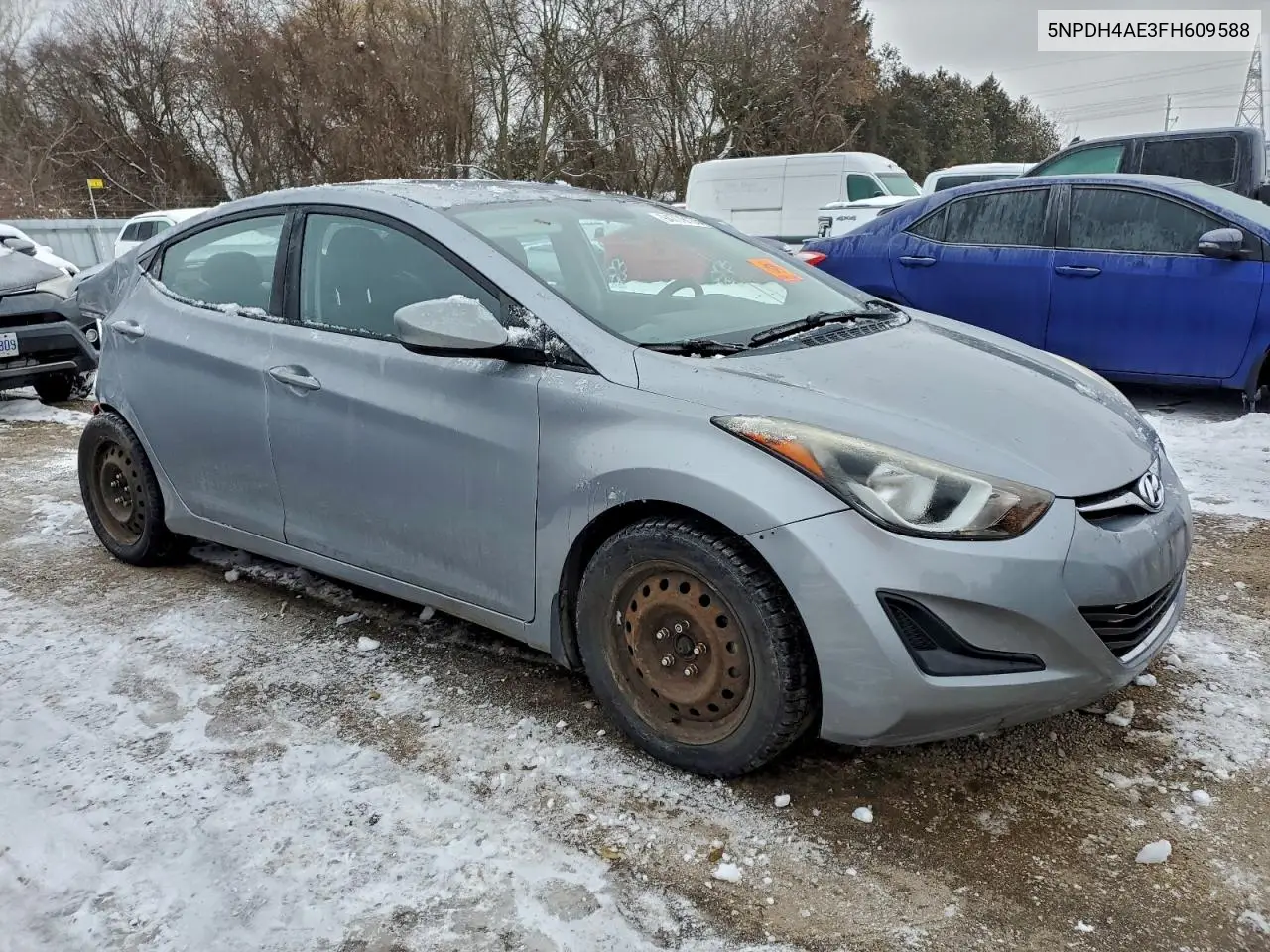 5NPDH4AE3FH609588 2015 Hyundai Elantra Se