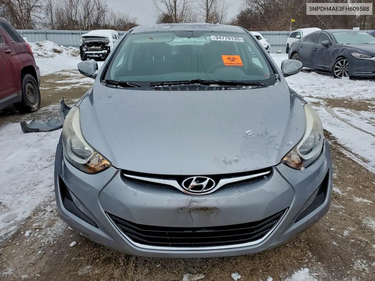 5NPDH4AE3FH609588 2015 Hyundai Elantra Se