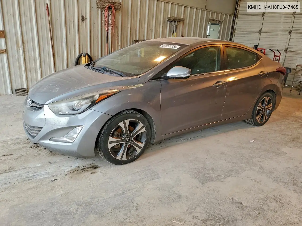 KMHDH4AH8FU347465 2015 Hyundai Elantra Se
