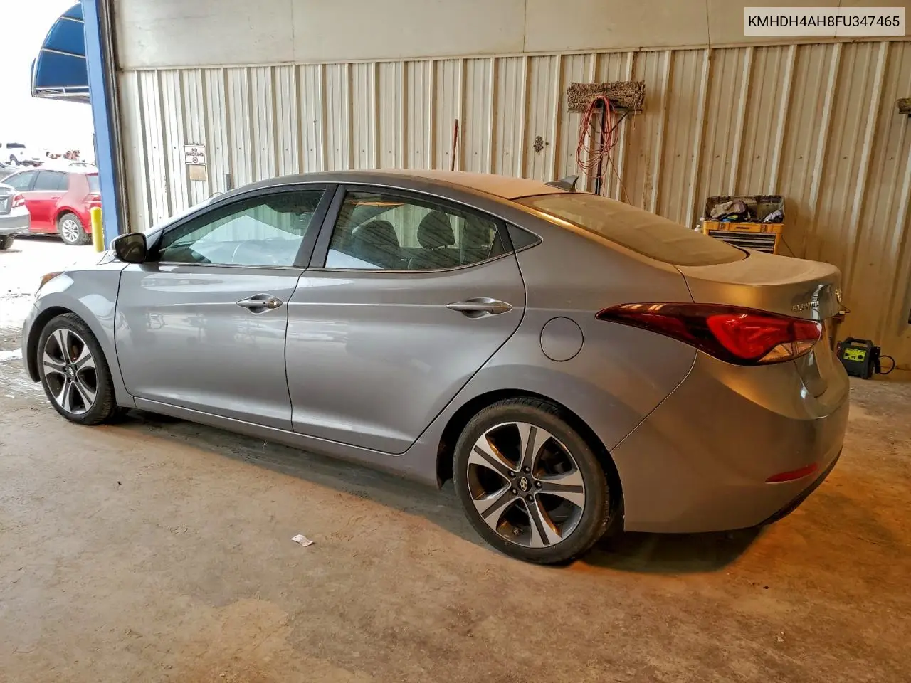 KMHDH4AH8FU347465 2015 Hyundai Elantra Se
