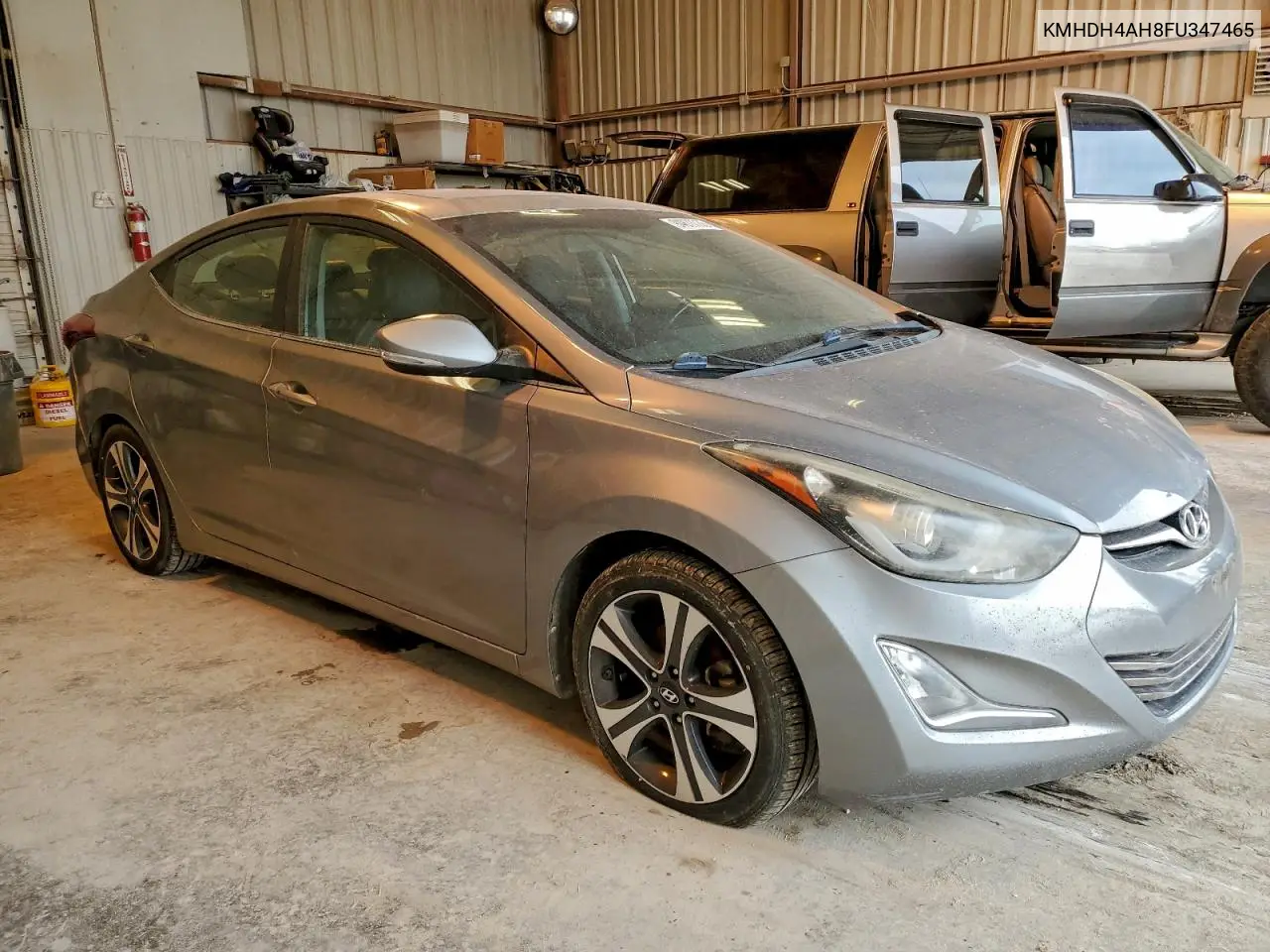 KMHDH4AH8FU347465 2015 Hyundai Elantra Se