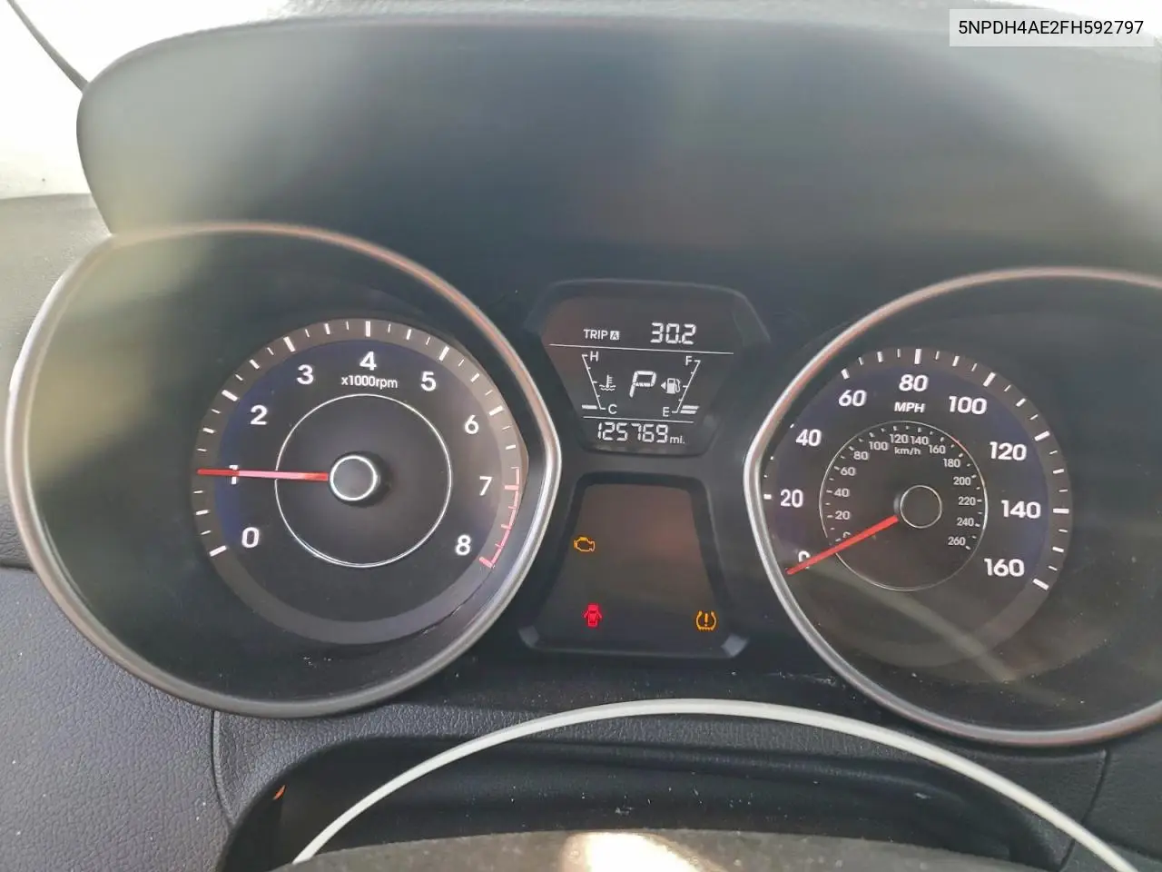 5NPDH4AE2FH592797 2015 Hyundai Elantra Se