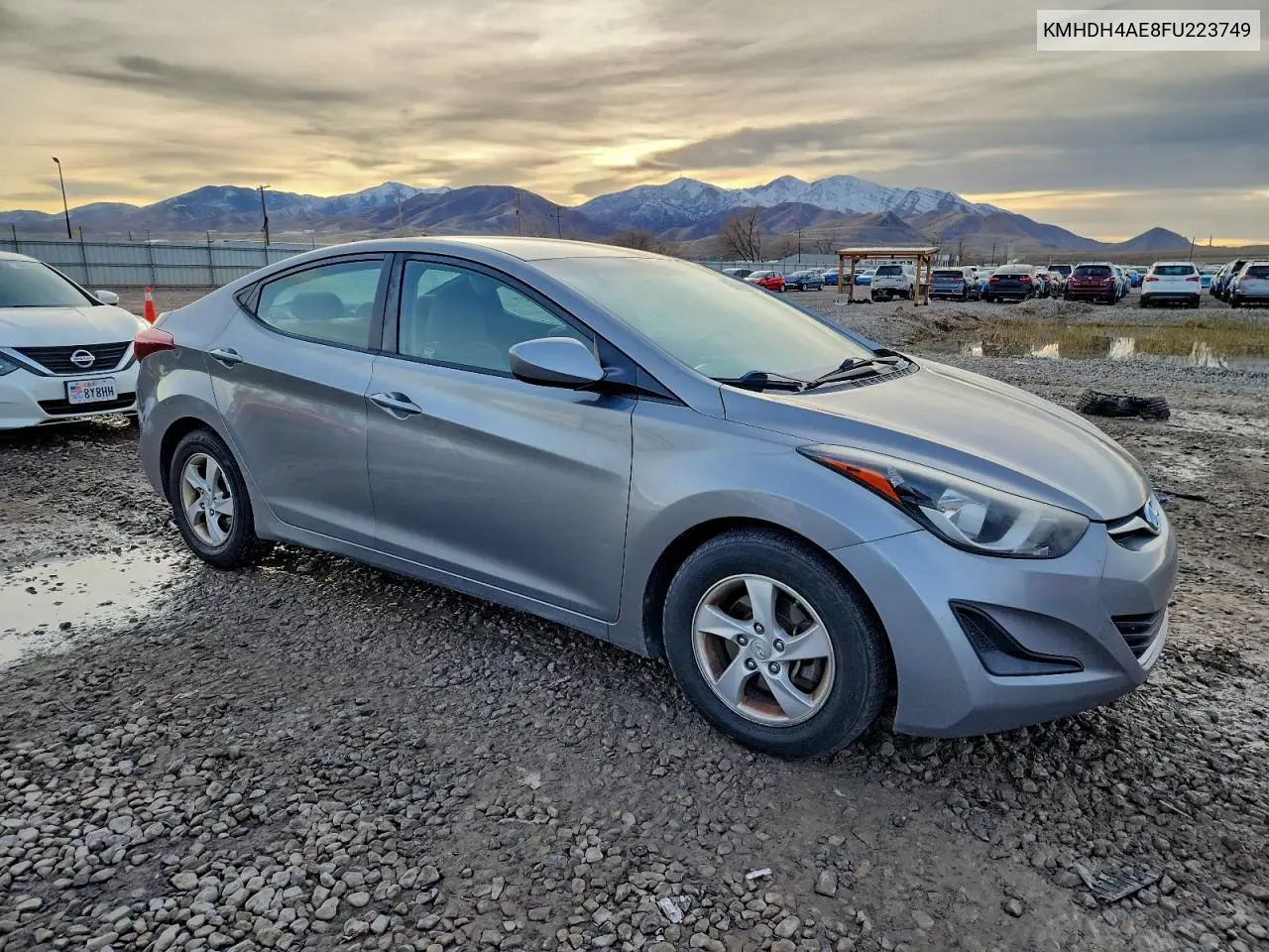 KMHDH4AE8FU223749 2015 Hyundai Elantra Se