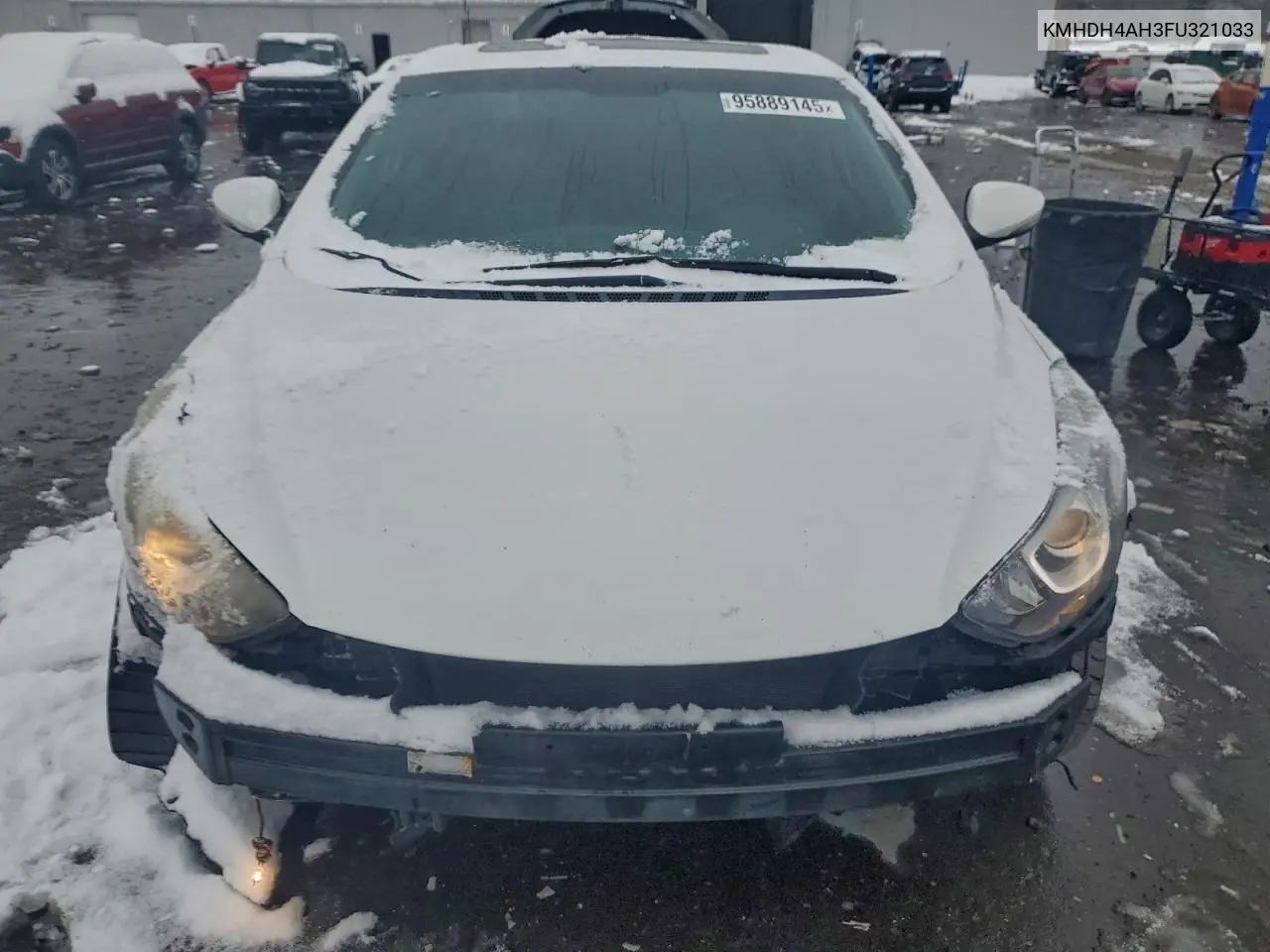 KMHDH4AH3FU321033 2015 Hyundai Elantra Se