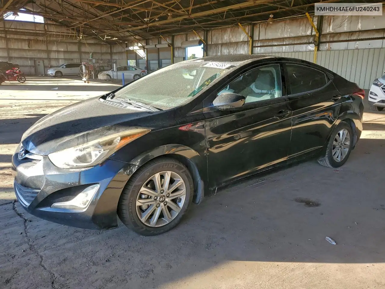 KMHDH4AE6FU240243 2015 Hyundai Elantra Se