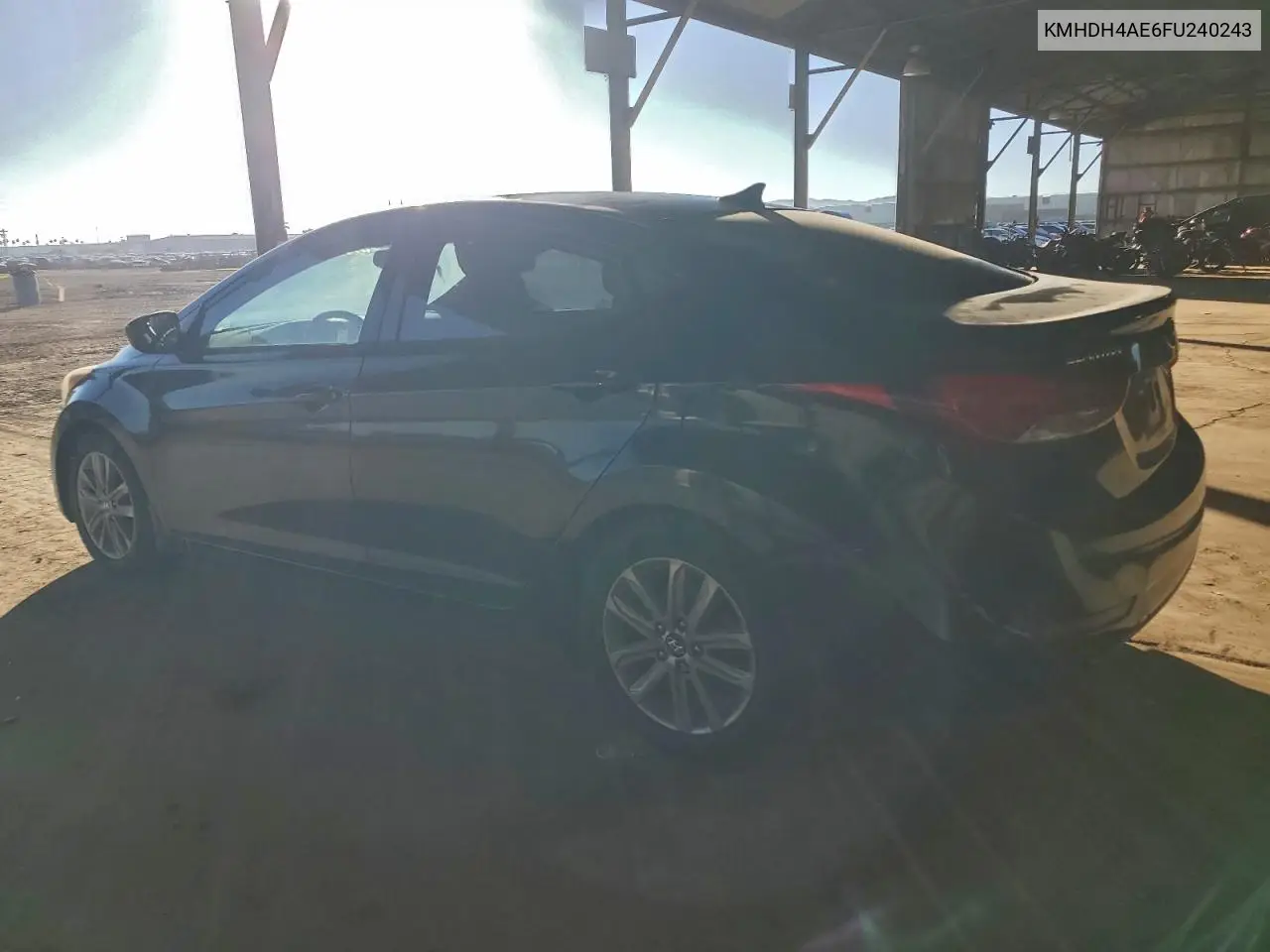 KMHDH4AE6FU240243 2015 Hyundai Elantra Se