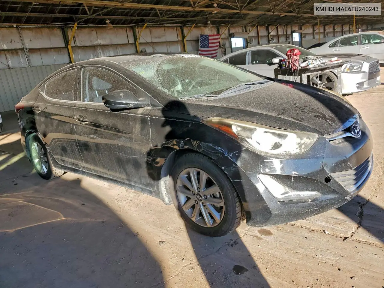 KMHDH4AE6FU240243 2015 Hyundai Elantra Se