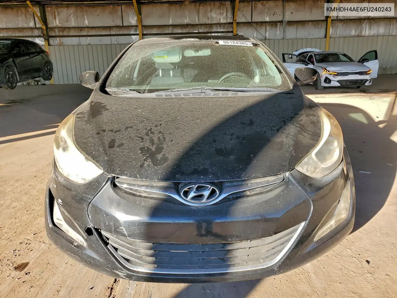KMHDH4AE6FU240243 2015 Hyundai Elantra Se