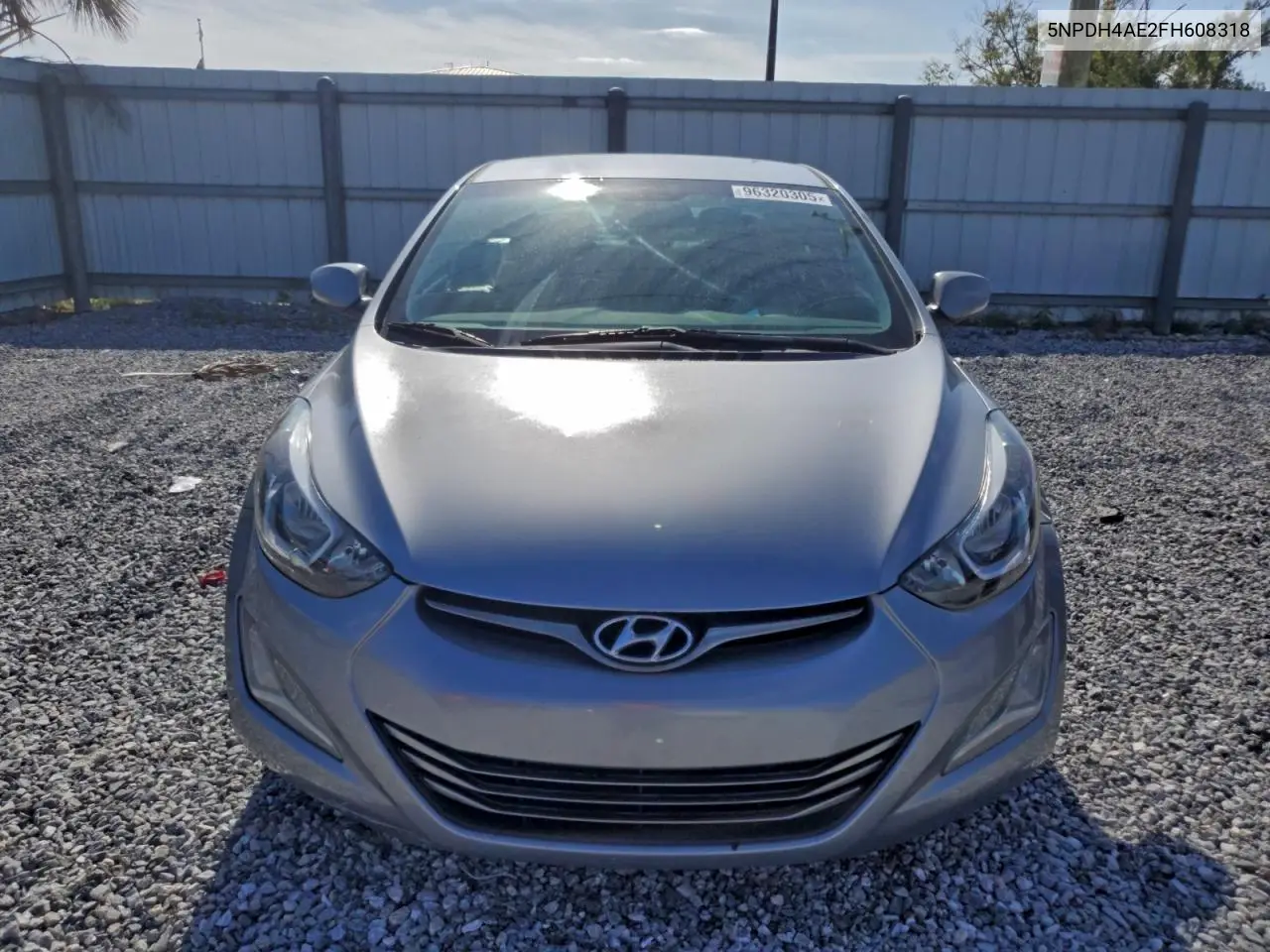 5NPDH4AE2FH608318 2015 Hyundai Elantra Se