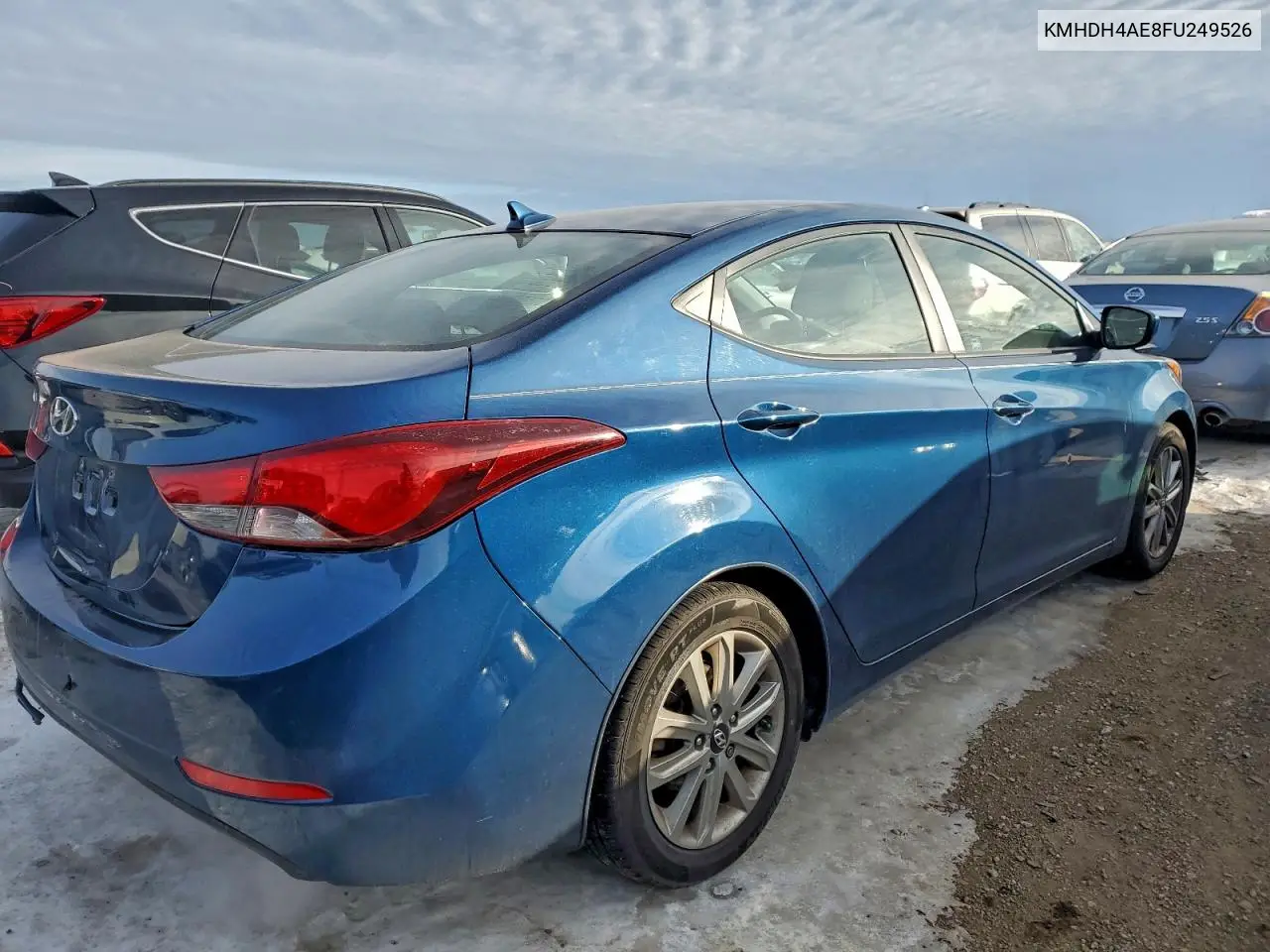 KMHDH4AE8FU249526 2015 Hyundai Elantra Se