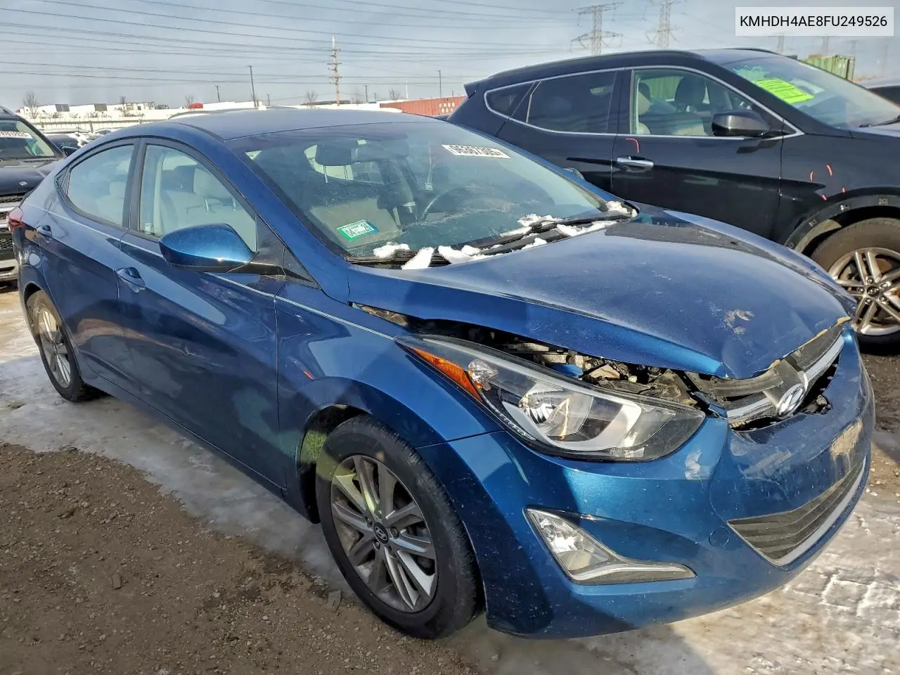 KMHDH4AE8FU249526 2015 Hyundai Elantra Se