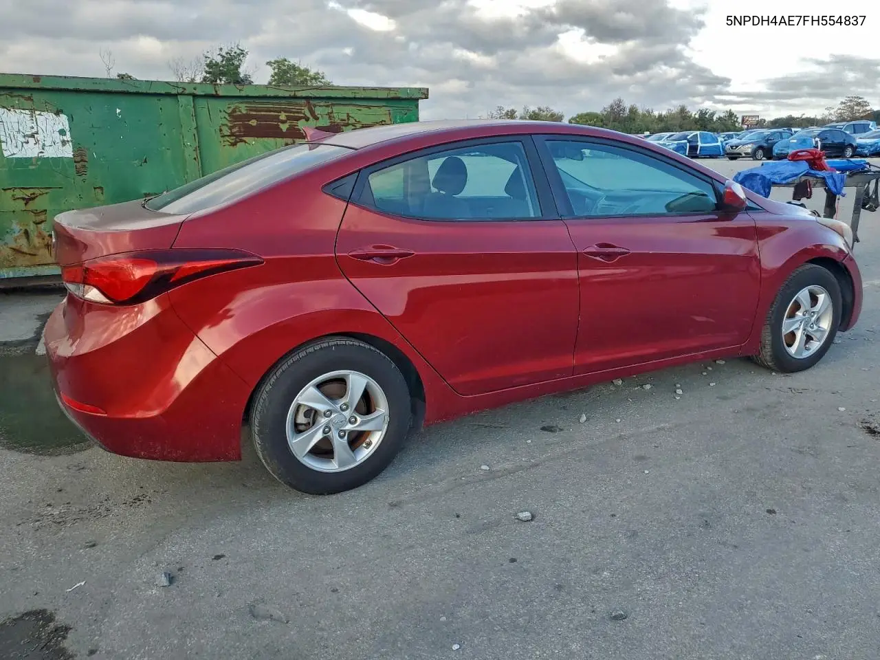 5NPDH4AE7FH554837 2015 Hyundai Elantra Se