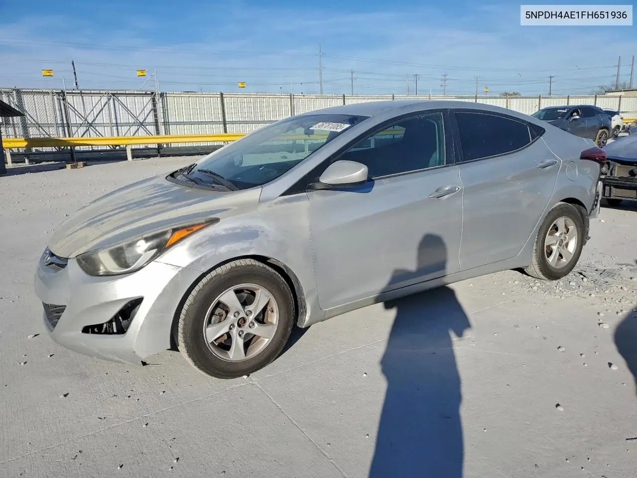 5NPDH4AE1FH651936 2015 Hyundai Elantra Se