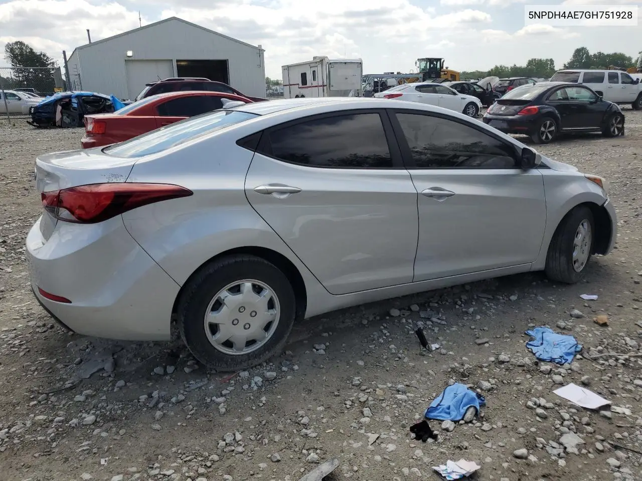 5NPDH4AE7GH751928 2016 Hyundai Elantra Se