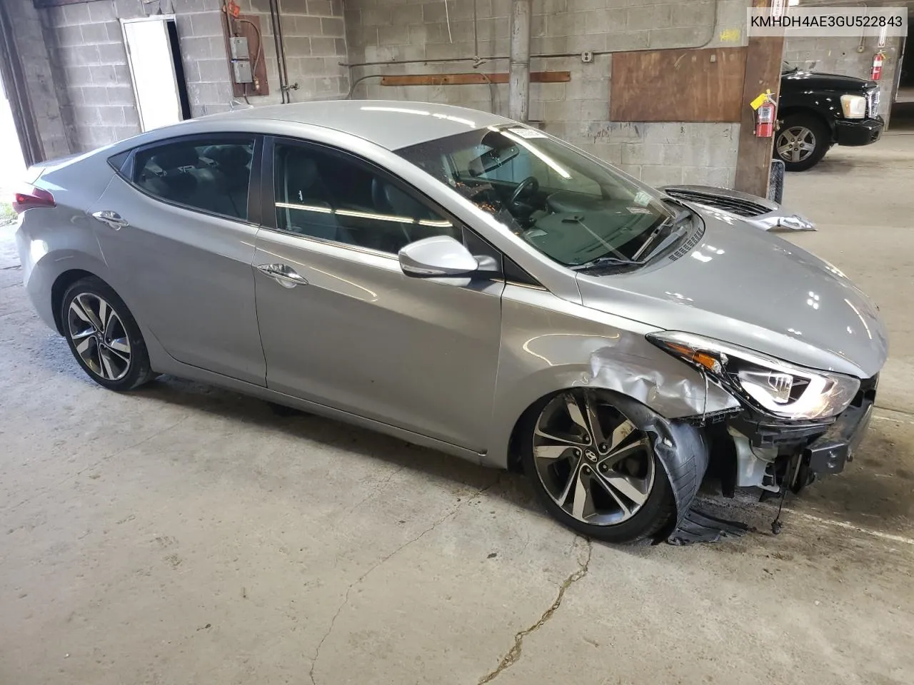 KMHDH4AE3GU522843 2016 Hyundai Elantra Se