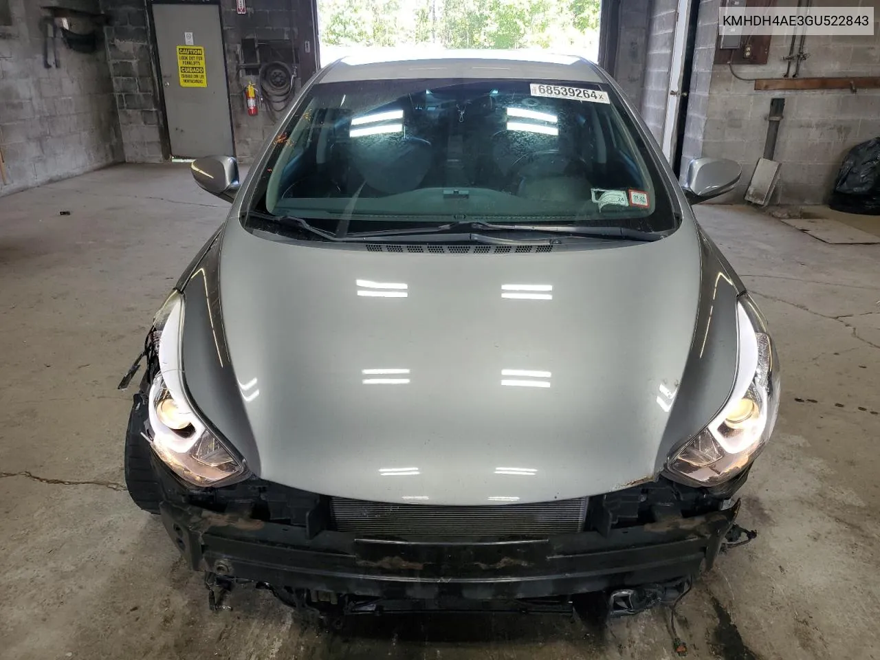 KMHDH4AE3GU522843 2016 Hyundai Elantra Se