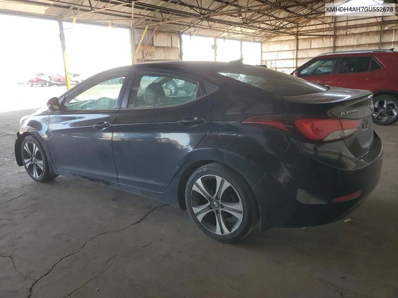 2016 Hyundai Elantra Se VIN: KMHDH4AH7GU552678 Lot: 71500324