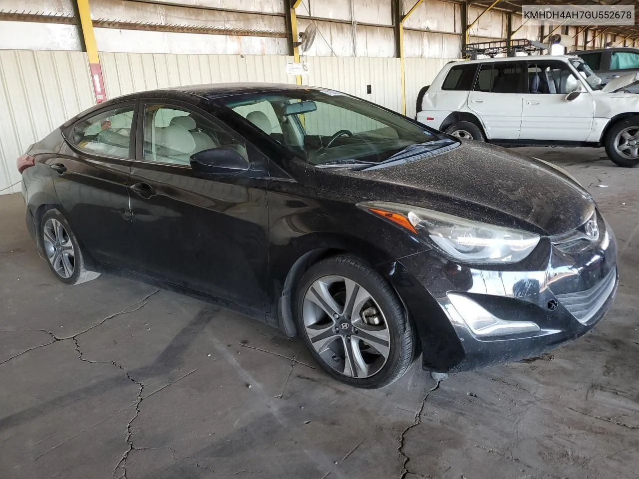 2016 Hyundai Elantra Se VIN: KMHDH4AH7GU552678 Lot: 71500324