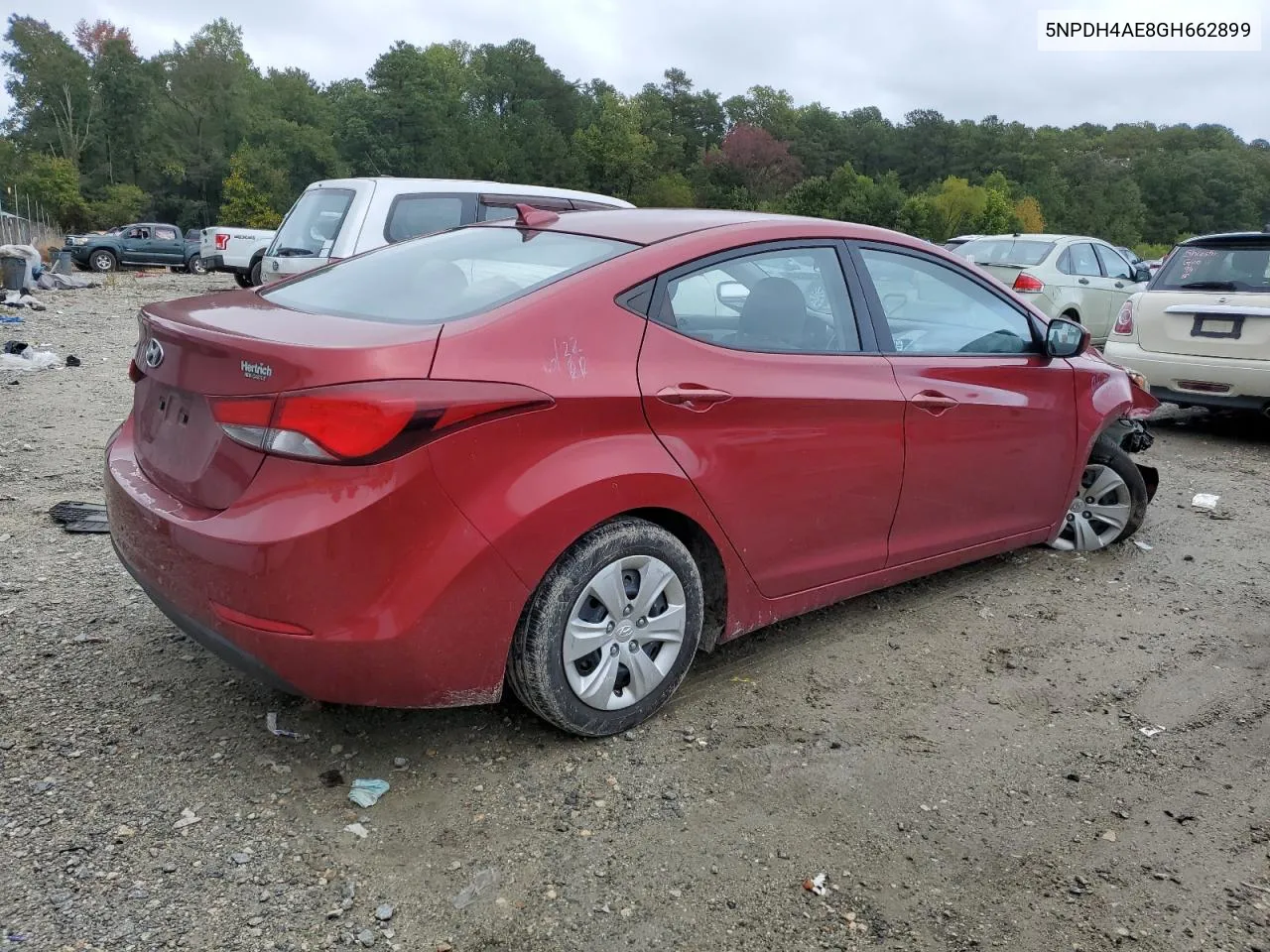 5NPDH4AE8GH662899 2016 Hyundai Elantra Se