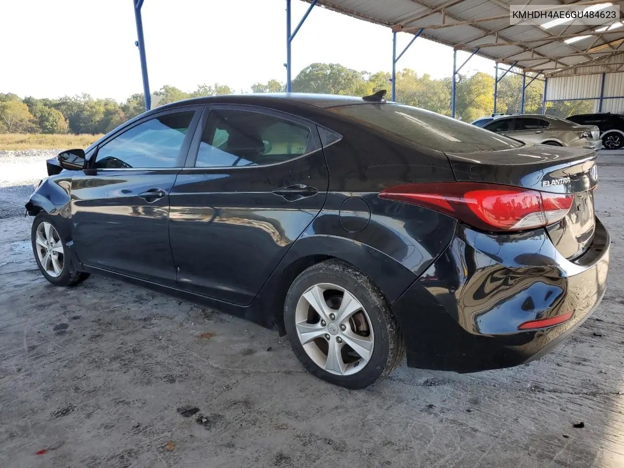 KMHDH4AE6GU484623 2016 Hyundai Elantra Se