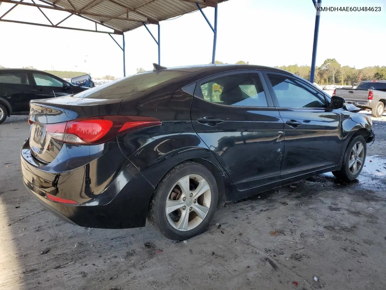 KMHDH4AE6GU484623 2016 Hyundai Elantra Se