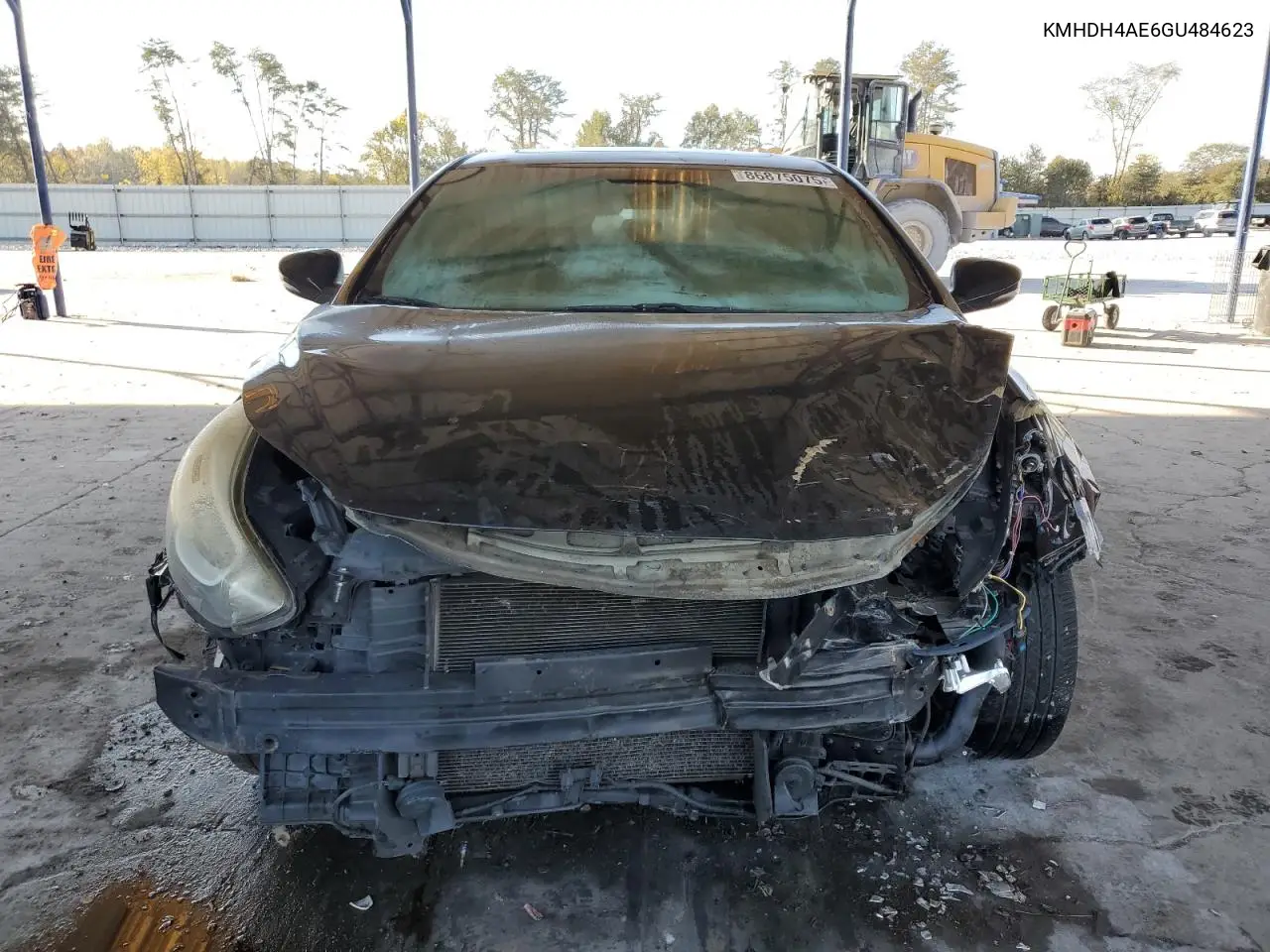 KMHDH4AE6GU484623 2016 Hyundai Elantra Se