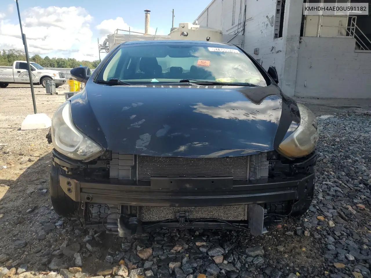 KMHDH4AE0GU591182 2016 Hyundai Elantra Se